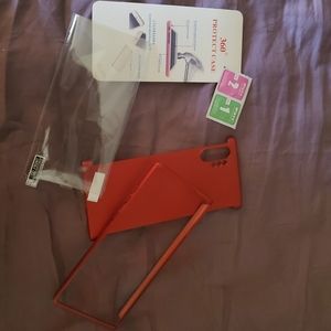 Galaxy Note 10 plus case with screen protector